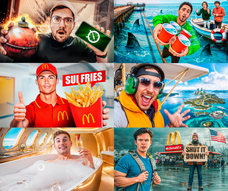 Thumbnail Designs — Travel, Food & Viral Formats — YouTube Thumbnail result screenshot